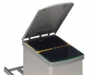 Ko&scaron; izvlečni za smeti PVC inox